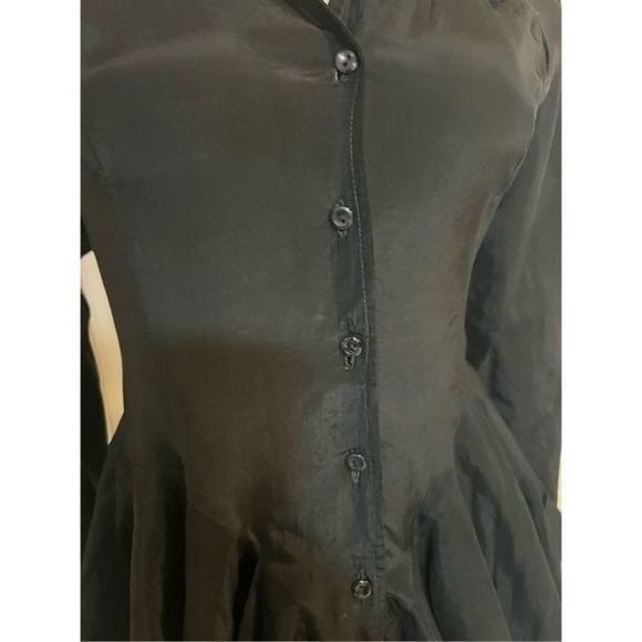 GOTHIC True Vintage Black Dress Argentina Must See!! 8? - Picture 8 of 10